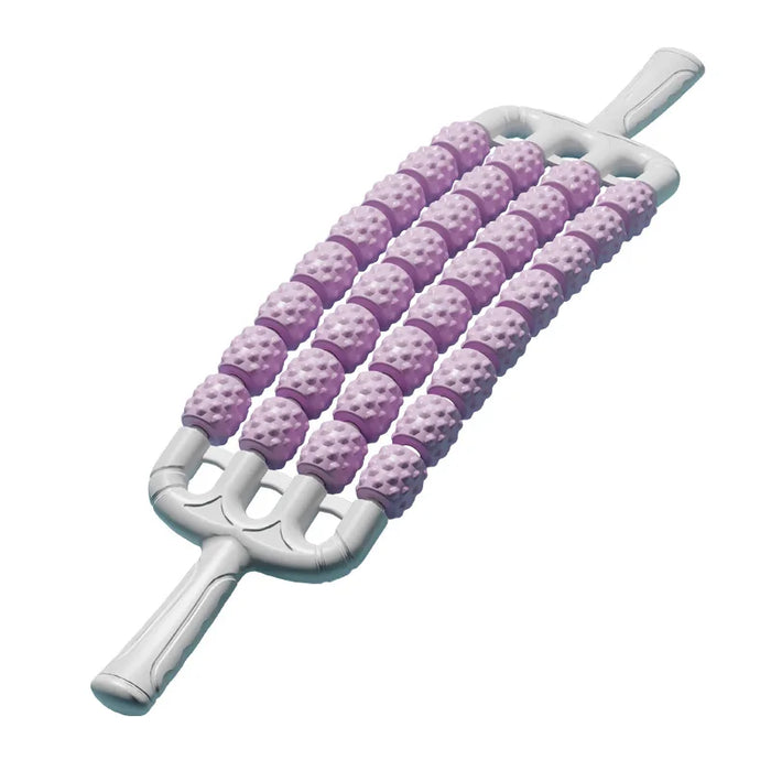 Flexible 32 Wheel Muscle Massage Roller for Fitness Recovery