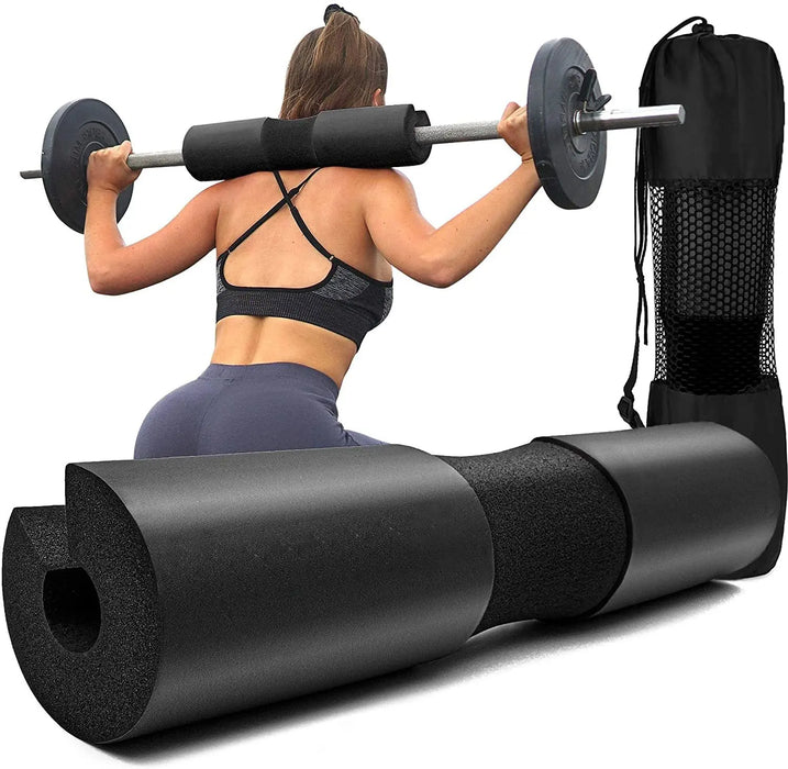 Anti-Slip Barbell Pad for Squats, Hip Thrusts & Gym Training