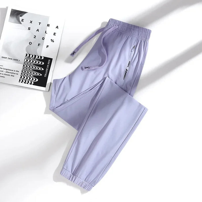 Men’s Quick Dry Ice Silk Outdoor Sports Pants