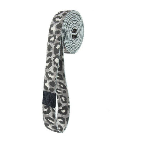 15-25lbs Long Resistance Band - Snow Leopard Print - Flamin' Fitness