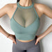 Breathable Open Back Sports Bra - Flamin' Fitness