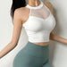 Breathable Open Back Sports Bra - Flamin' Fitness