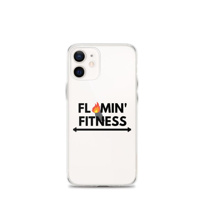 Clear iPhone Case - Flamin' Fitness