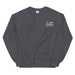 Dark Heather Embroidered Logo Sweatshirt - Flamin' Fitness
