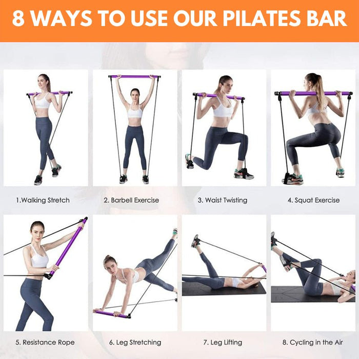 Portable Pilates Bar - Flamin' Fitness